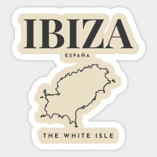 Ibiza Spain Sticker